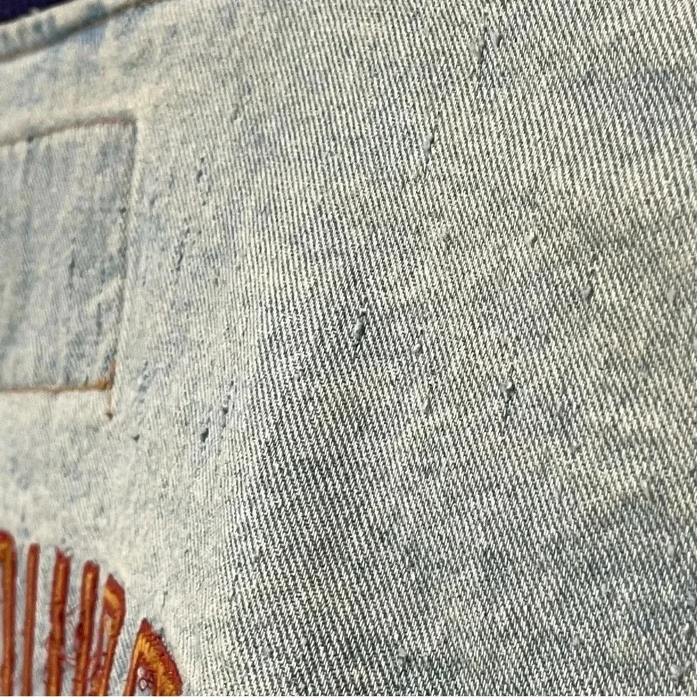 Vintage U.M. B-54 Equipment VTG Men's Denim Varsity Jacket Size Medium - Picture 14 of 16